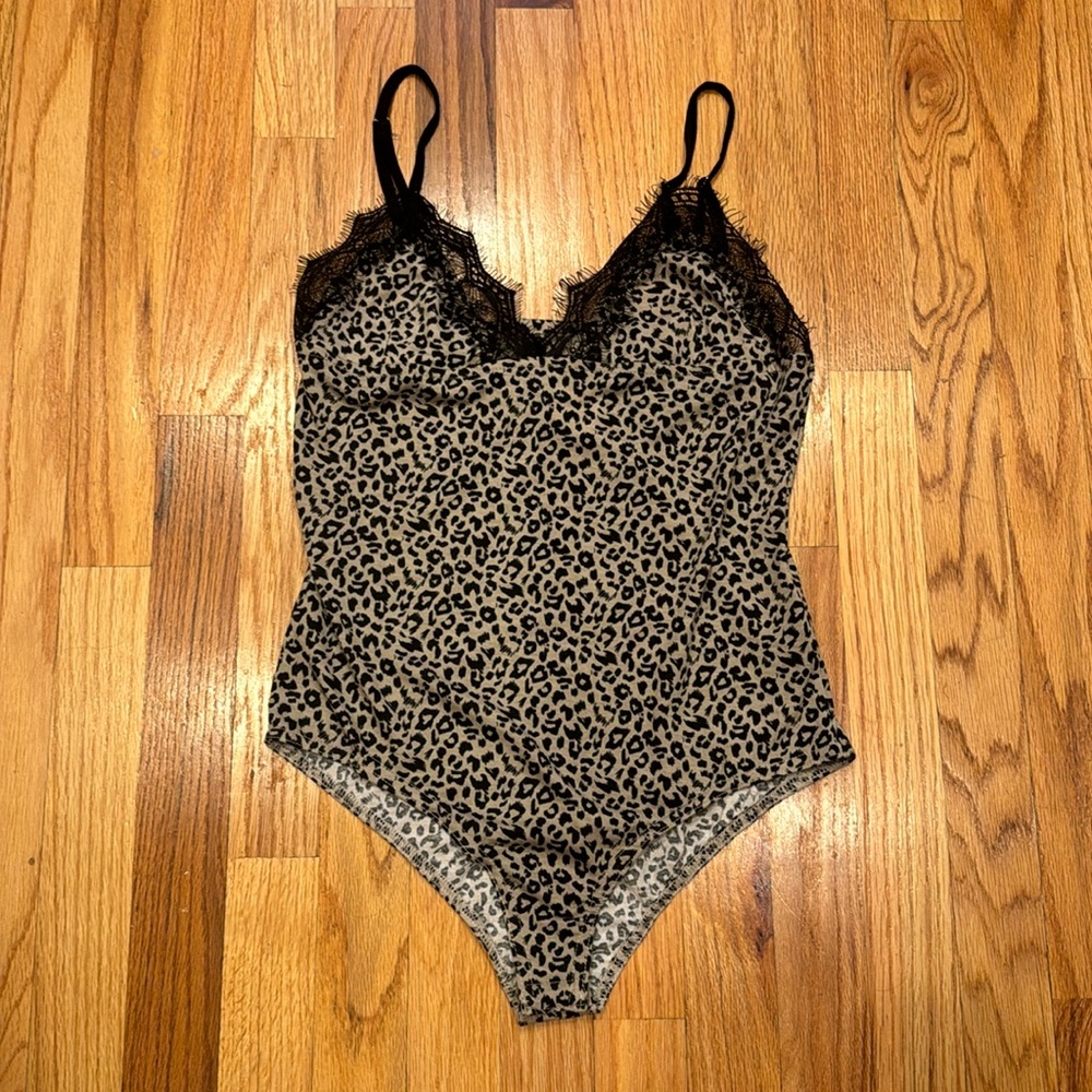 POL Leopard Bodysuit